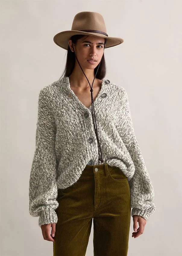 Кардиган объемный с добавлением шерсти альпаки Marc o'Polo - фото 1