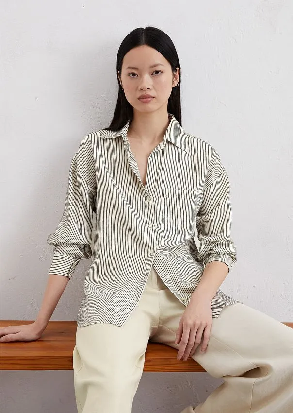 Рубашка из смесовой вискозы Marc o'Polo - фото 1