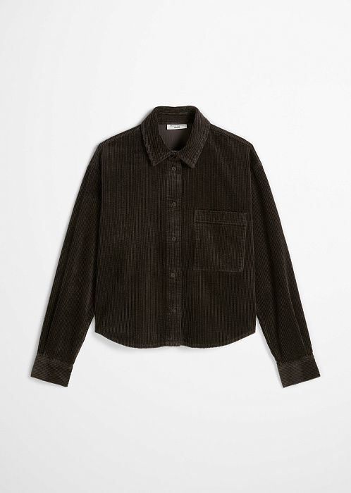 Темный кофейный