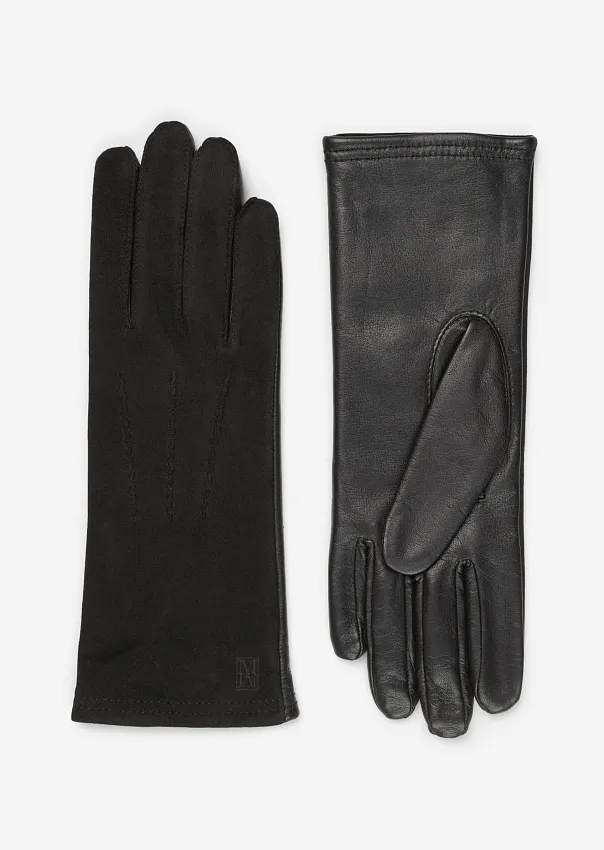 Перчатки из натуральной кожи