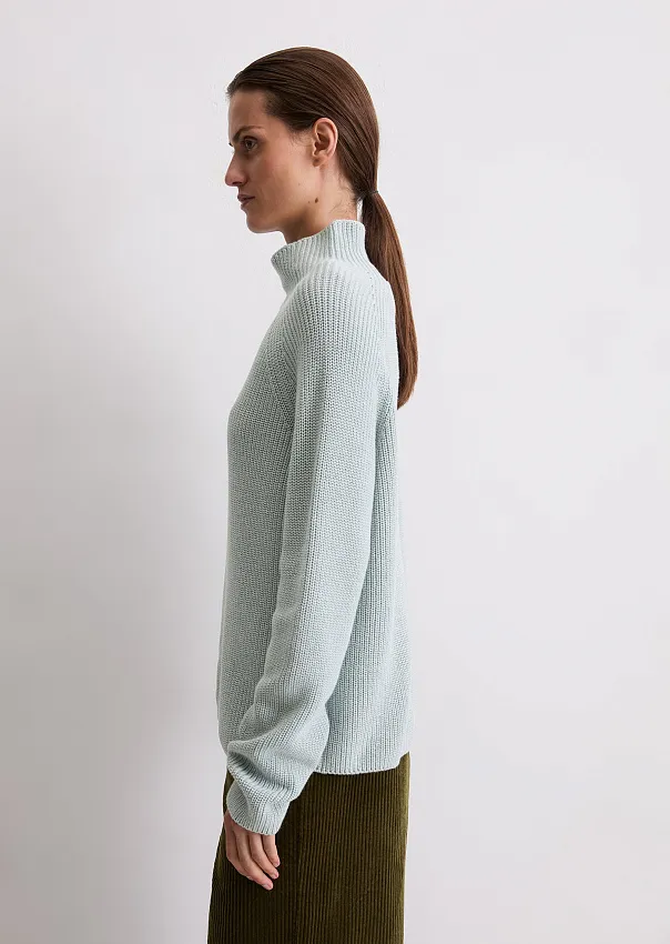 Джемпер из органического хлопка с высоким воротом Marc o'Polo - фото 5