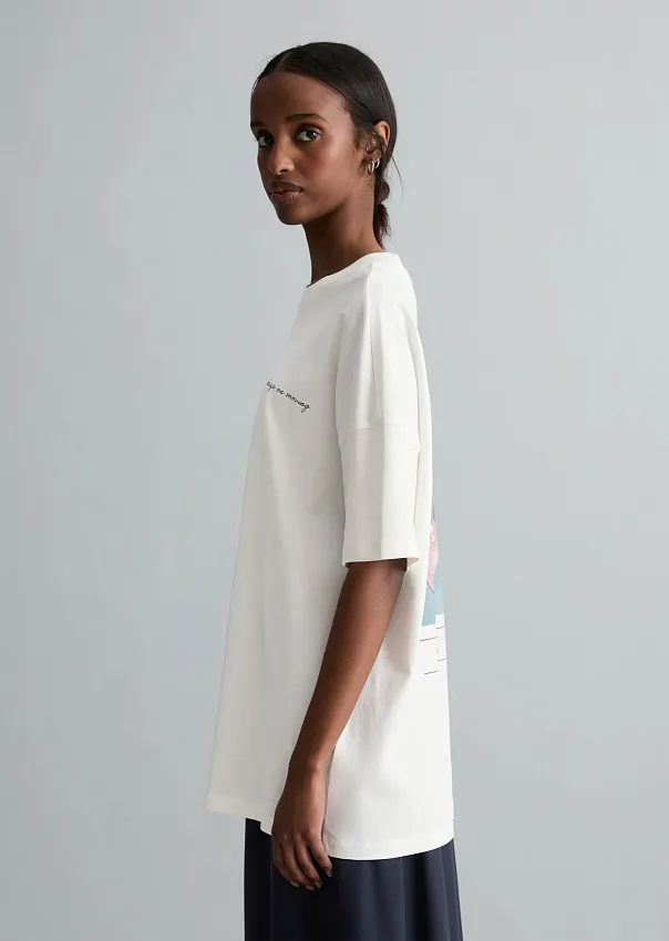 Футболка из плотного джерси