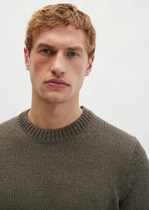 Свитер из смесового хлопка 