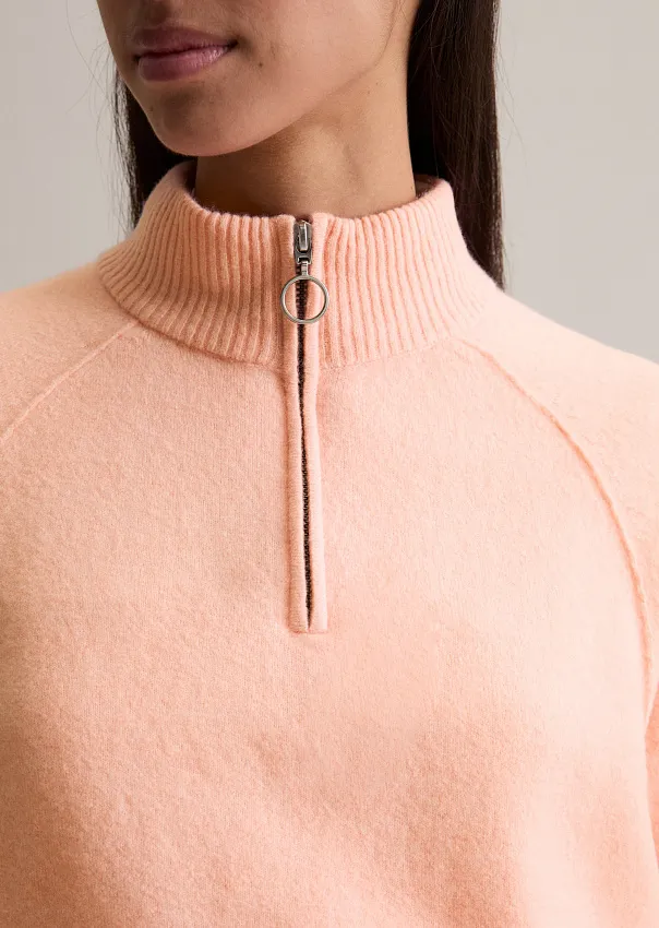 Джемпер с высоким воротом из мягкой смесовой шерсти Marc o'Polo - фото 4