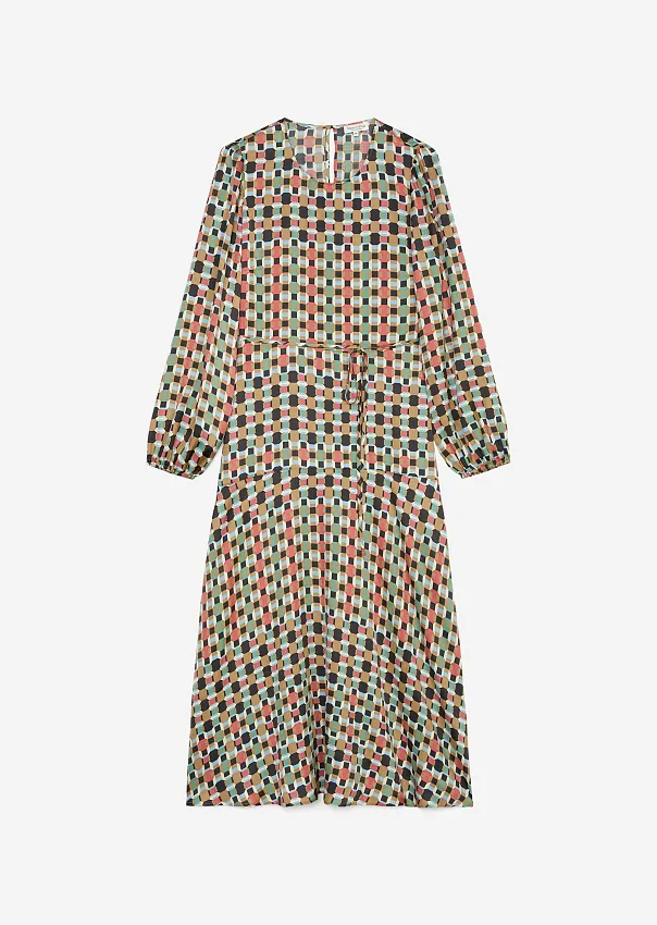 Платье из сатиновой вискозы Marc o'Polo - фото 6