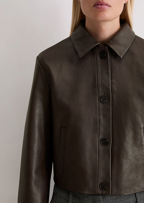 Куртка кожаная