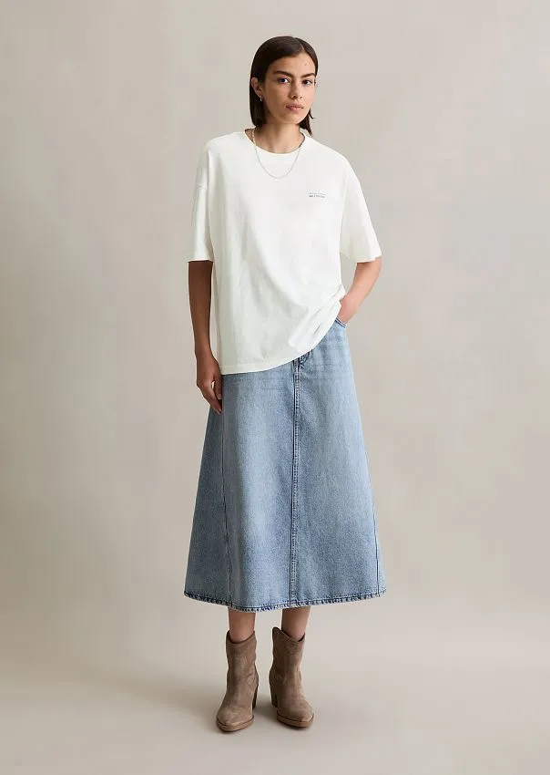 Футболка свободного кроя из органического хлопка Marc o'Polo - фото 3