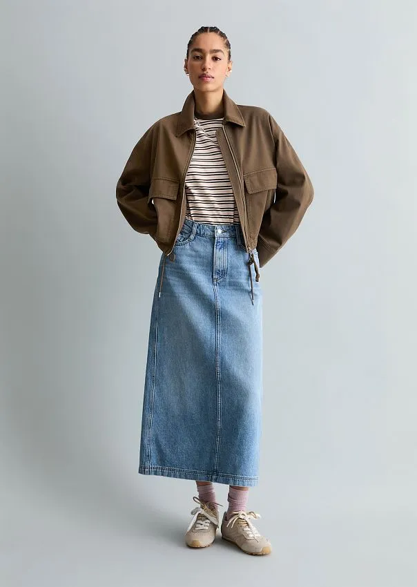 Куртка из смеси хлопка и лиоцелла