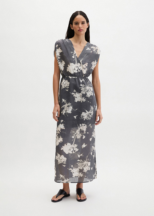 Платье из рами