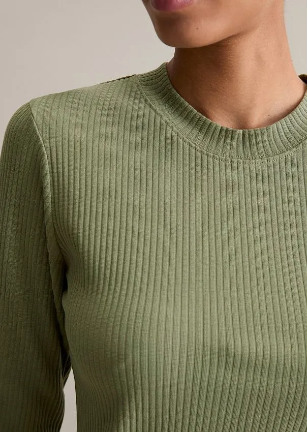 Лонгслив из эластичного хлопка Marc o'Polo - фото 4