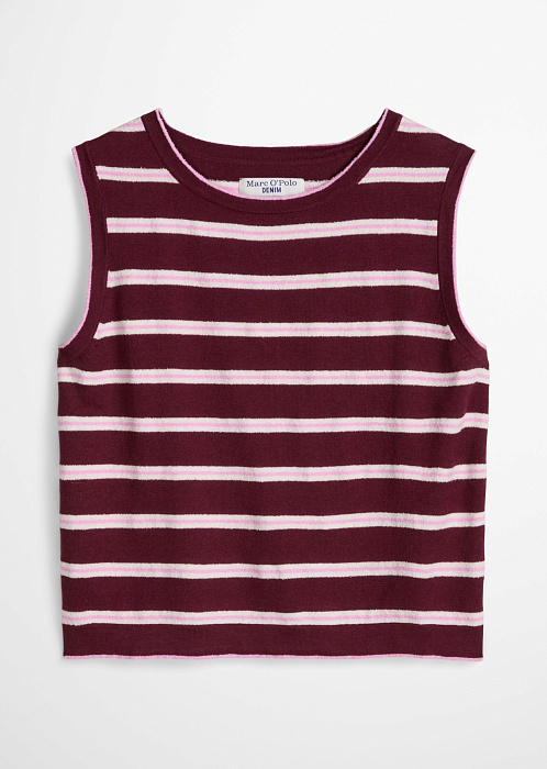 Жилет из хлопка и модала
