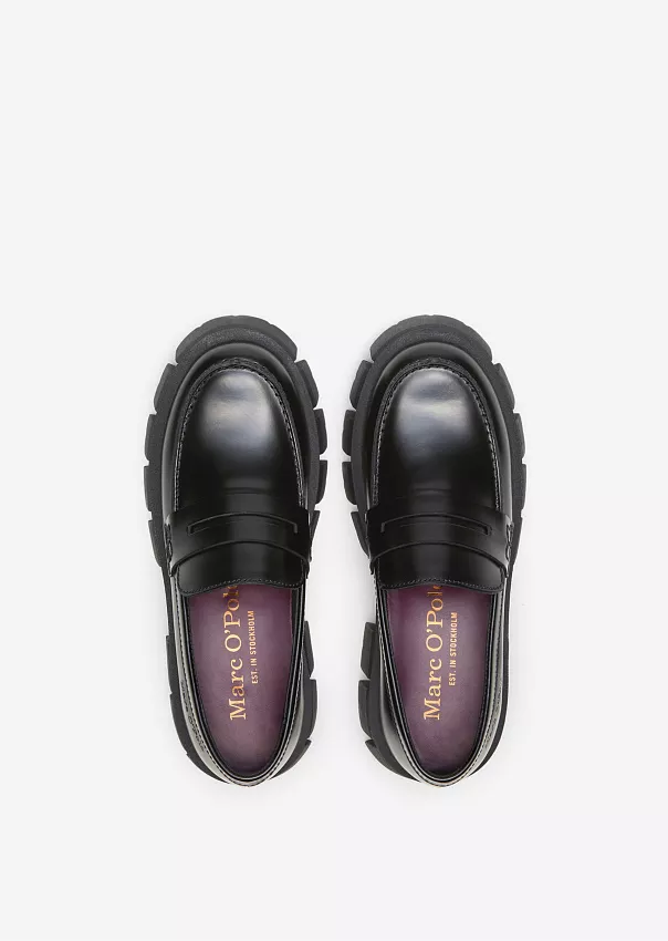 Лоферы из натуральной кожи Marc o'Polo - фото 4