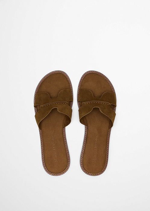 Пантолеты из натуральной замши