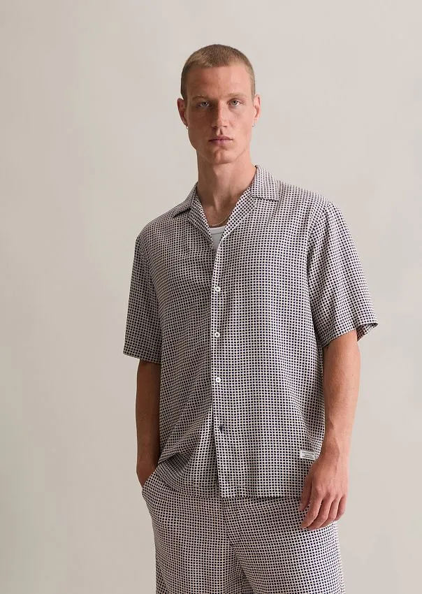 Рубашка из чистой вискозы Marc o'Polo - фото 3