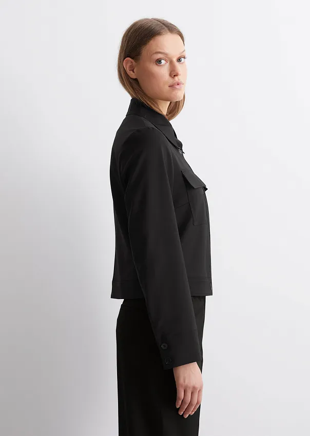 Жакет из смесовой шерсти