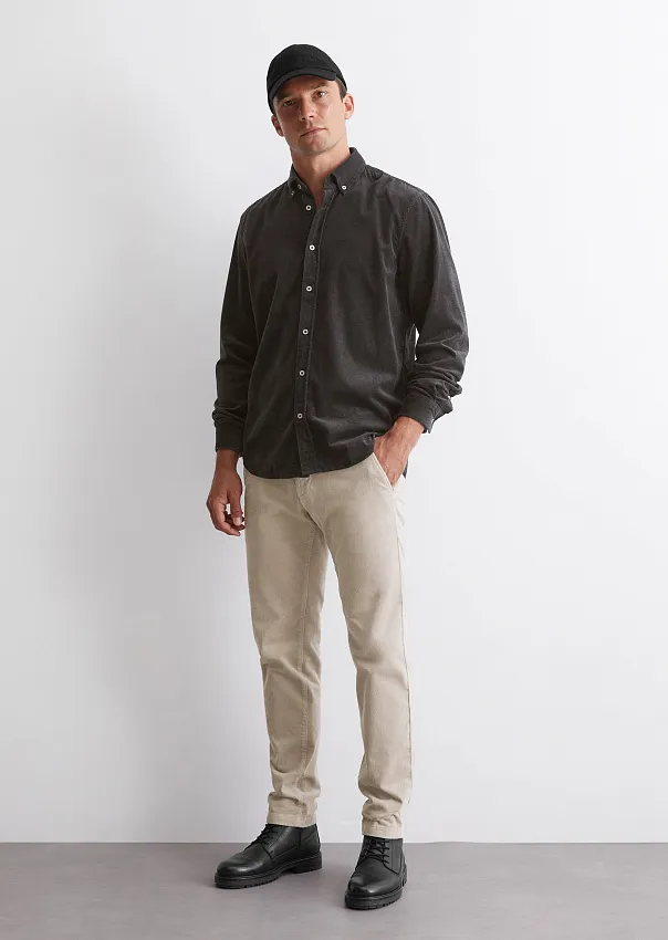 Вельветовая рубашка из органического хлопка