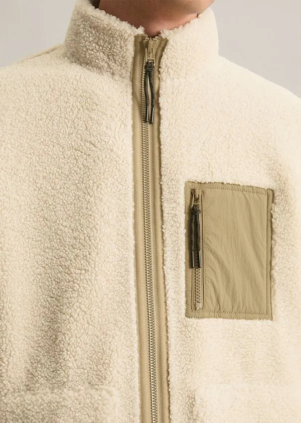 Плюшевая куртка с воротником-стойкой Marc o'Polo - фото 4