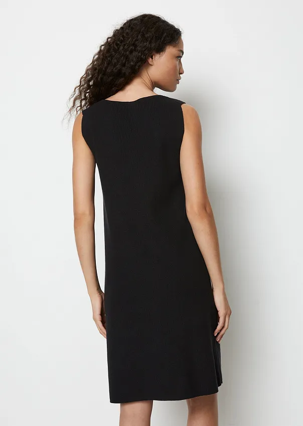 Трикотажное платье из смесового хлопка