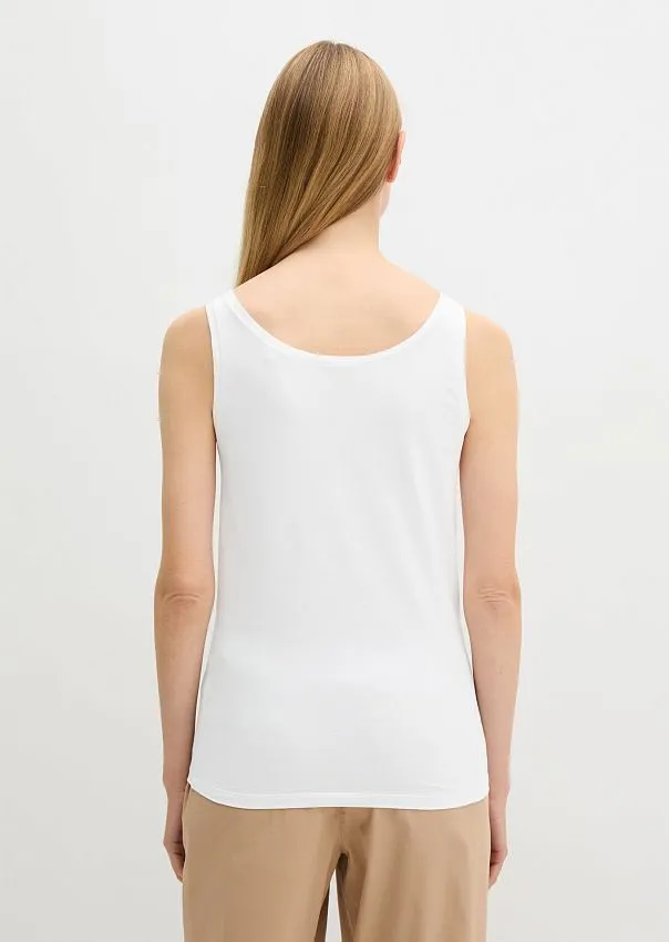 Топ из смесового хлопка Marc o'Polo - фото 2