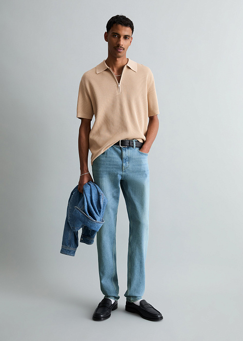 Поло из органического хлопка 
