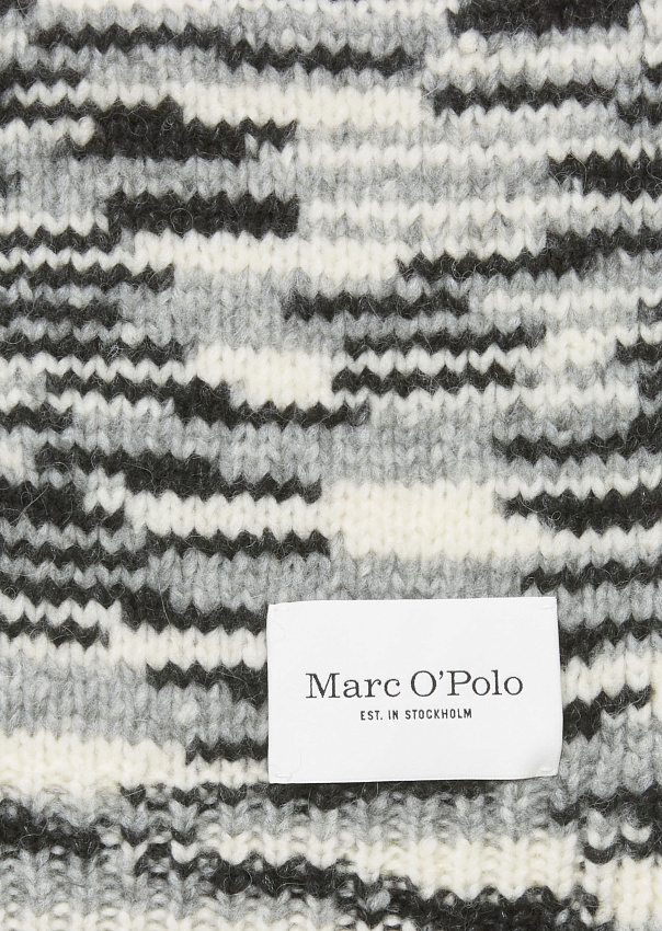 Уютный шарф из разноцветной пряжи Marc o'Polo - фото 2