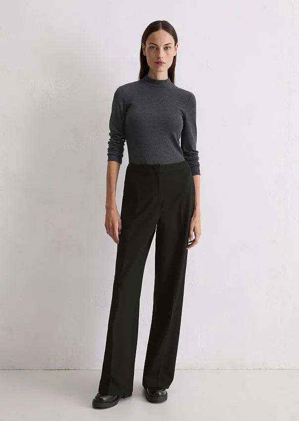 Лонгслив в рубчик из мягкого модала Marc o'Polo - фото 3