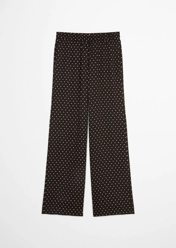 Брюки широкие из вискозы Marc o'Polo - фото 6