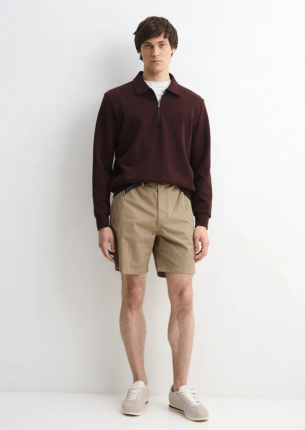 Шорты из эластичного хлопка