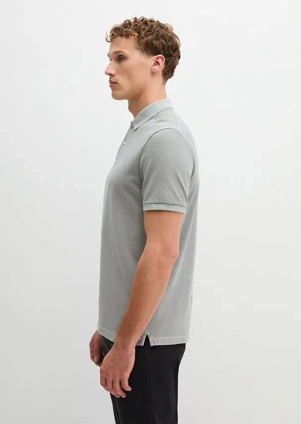 Поло из смесового хлопка Marc o'Polo - фото 5