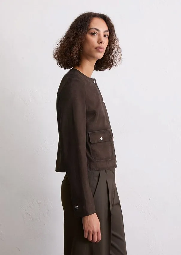 Куртка из натуральной замши Marc o'Polo - фото 5