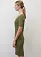 Трикотажное платье в рубчик из ткани LENZING™ ECOVERO™ Marc o'Polo - фото 5