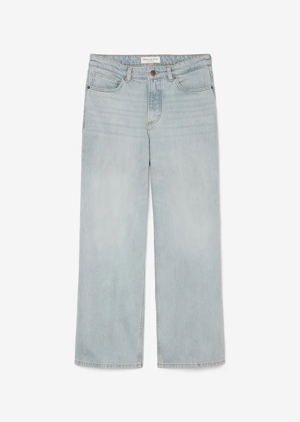 Джинсы широкие FNJA из органического хлопка и лиоцелла Marc o'Polo - фото 6