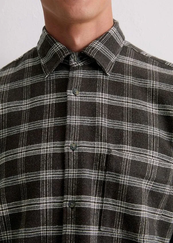 Хлопковая рубашка Marc o'Polo - фото 4