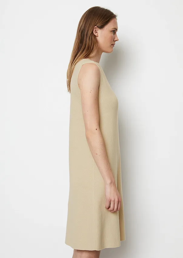 Трикотажное платье из смесового хлопка