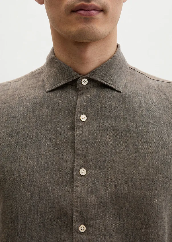 Рубашка изо льна