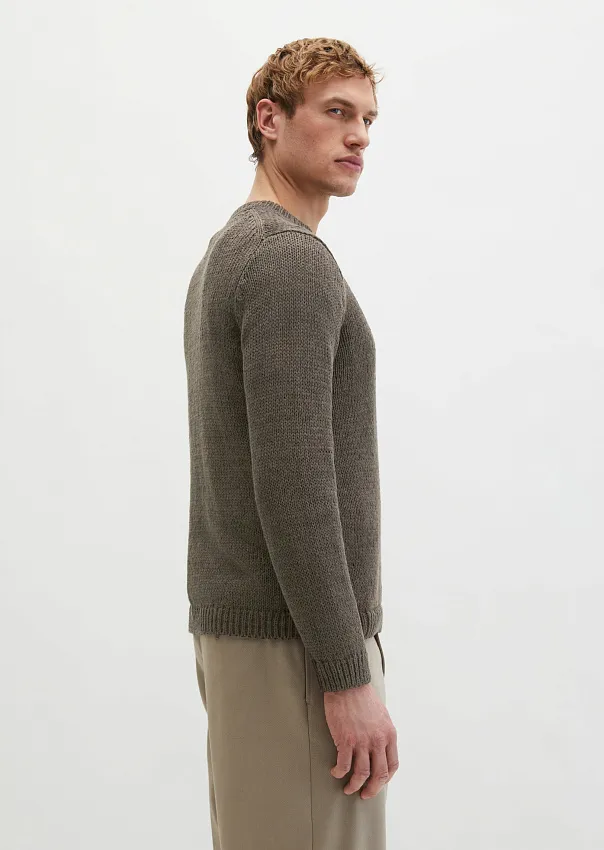 Свитер из смесового хлопка 