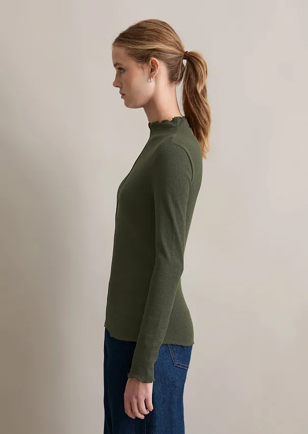 Лонгслив из органического хлопка Marc o'Polo - фото 5