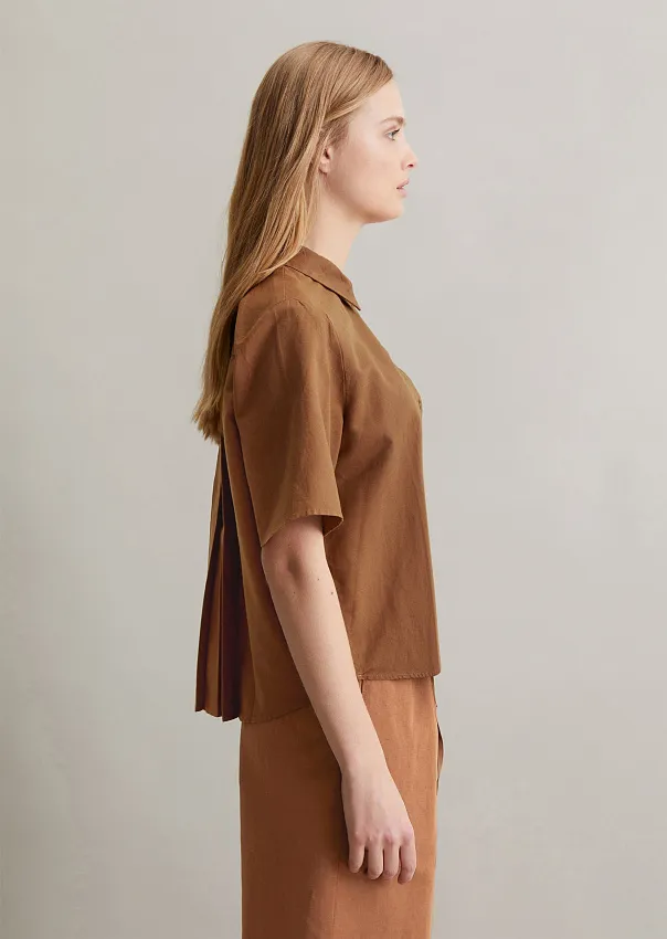 Рубашка изо льна и органического хлопка Marc o'Polo - фото 5