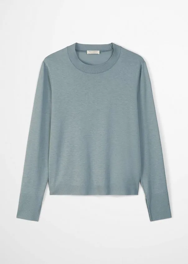 Лонгслив из смеси лиоцелла TENCEL™ и хлопка Marc o'Polo - фото 6