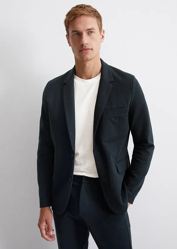 Пиджак из смесового хлопка