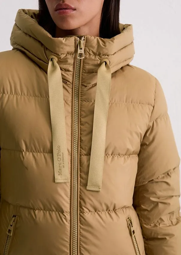 Пуховик с фиксированным капюшоном Marc o'Polo - фото 4