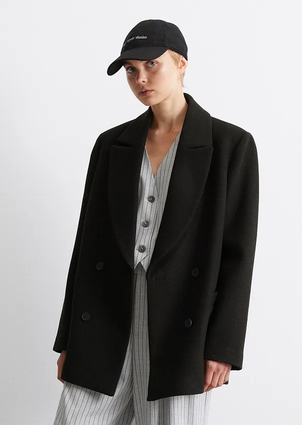 Пальто из смесовой шерсти