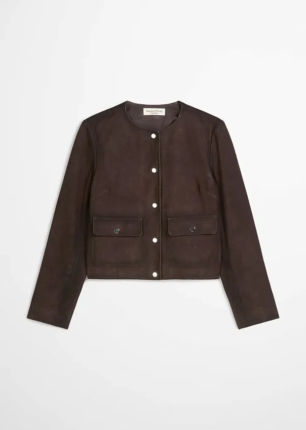 Куртка из натуральной замши Marc o'Polo - фото 6