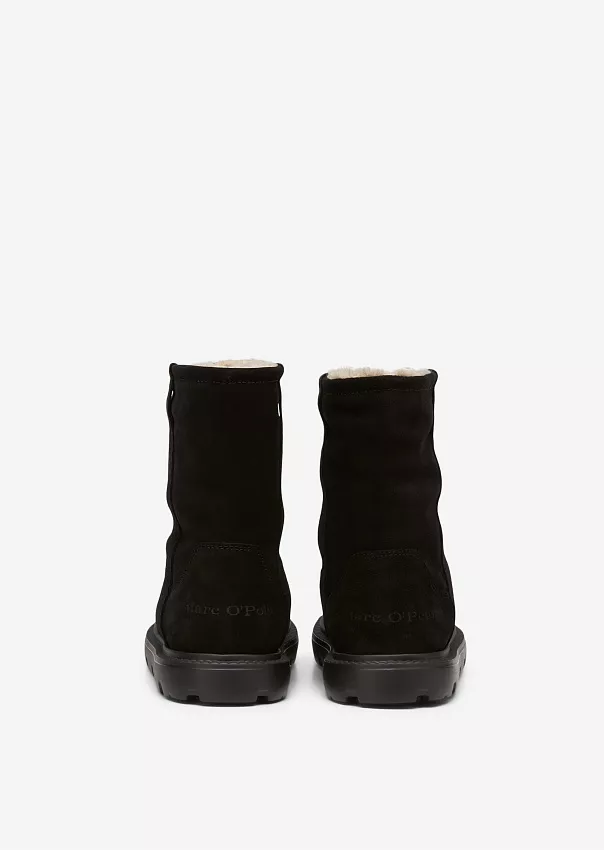 Замшевые зимние ботинки с утеплителем Marc o'Polo - фото 3