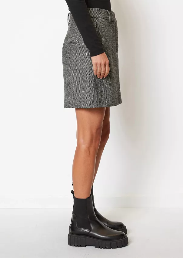 Мини-юбка прямого кроя Marc o'Polo - фото 5