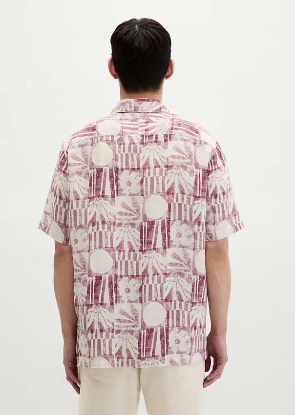 Рубашка изо льна