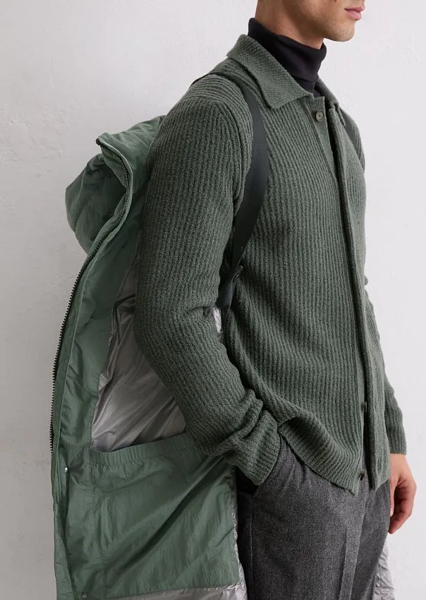 Длинный пуховик со съемным капюшоном и внутренними лямками  Marc o'Polo - фото 4