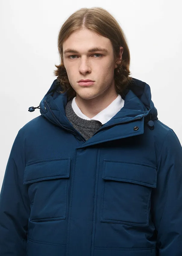 Куртка с фиксированным капюшоном Marc o'Polo - фото 4