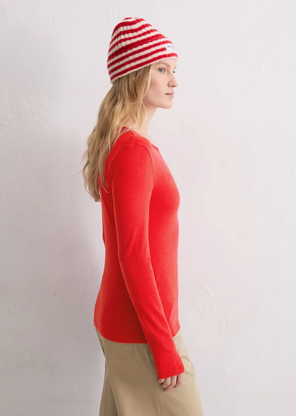 Лонгслив из органического хлопка