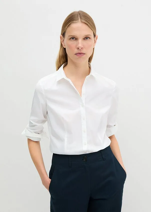 Рубашка из смесового хлопка Marc o'Polo - фото 1